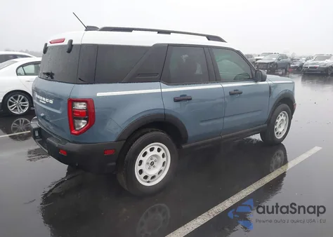 2025 Ford Bronco Sport Heritage z USA, uszkodzony, nr VIN 3FMCR9GN6SRE69312